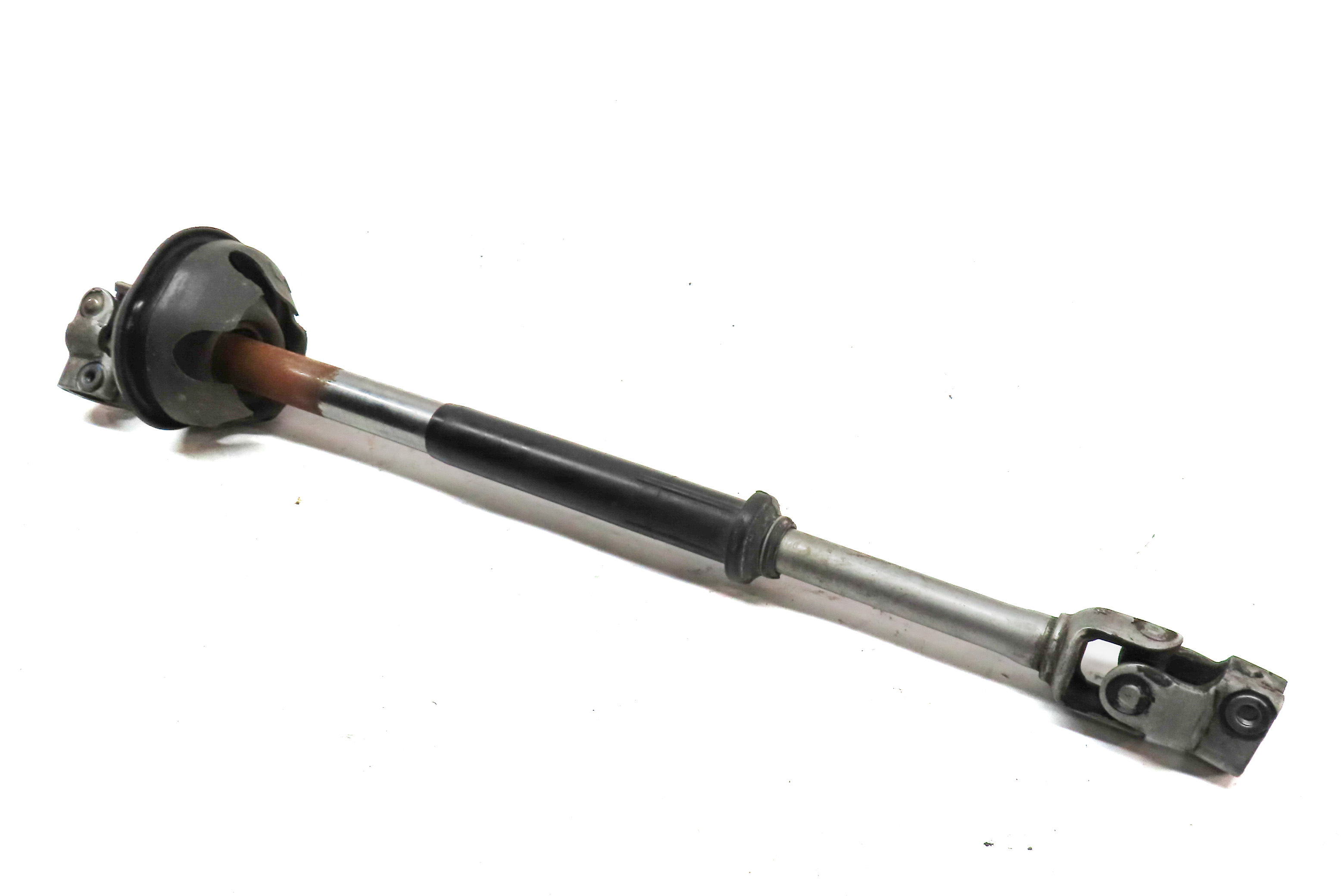 13-17 AUDI Q5 SQ5 B8 8R FRONT LEFT STEERING COLUMN U JOINT SHAFT w/ COUPLER — exact item pictured